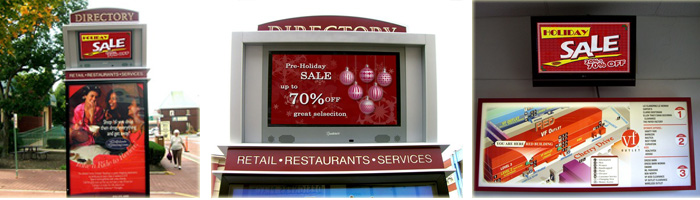 Shopping Mall Retail Digital Signage